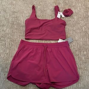 Abercrombie workout set NWT